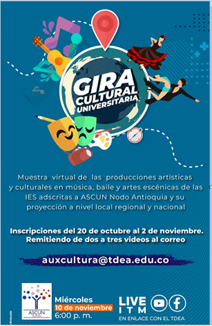 Gira Cultural Universitaria de Ascún Antioquia