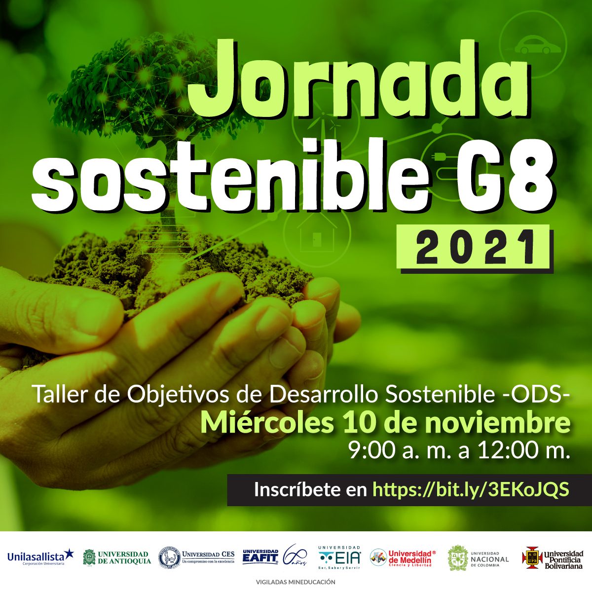 Invitación a la Jornada Sostenible G8