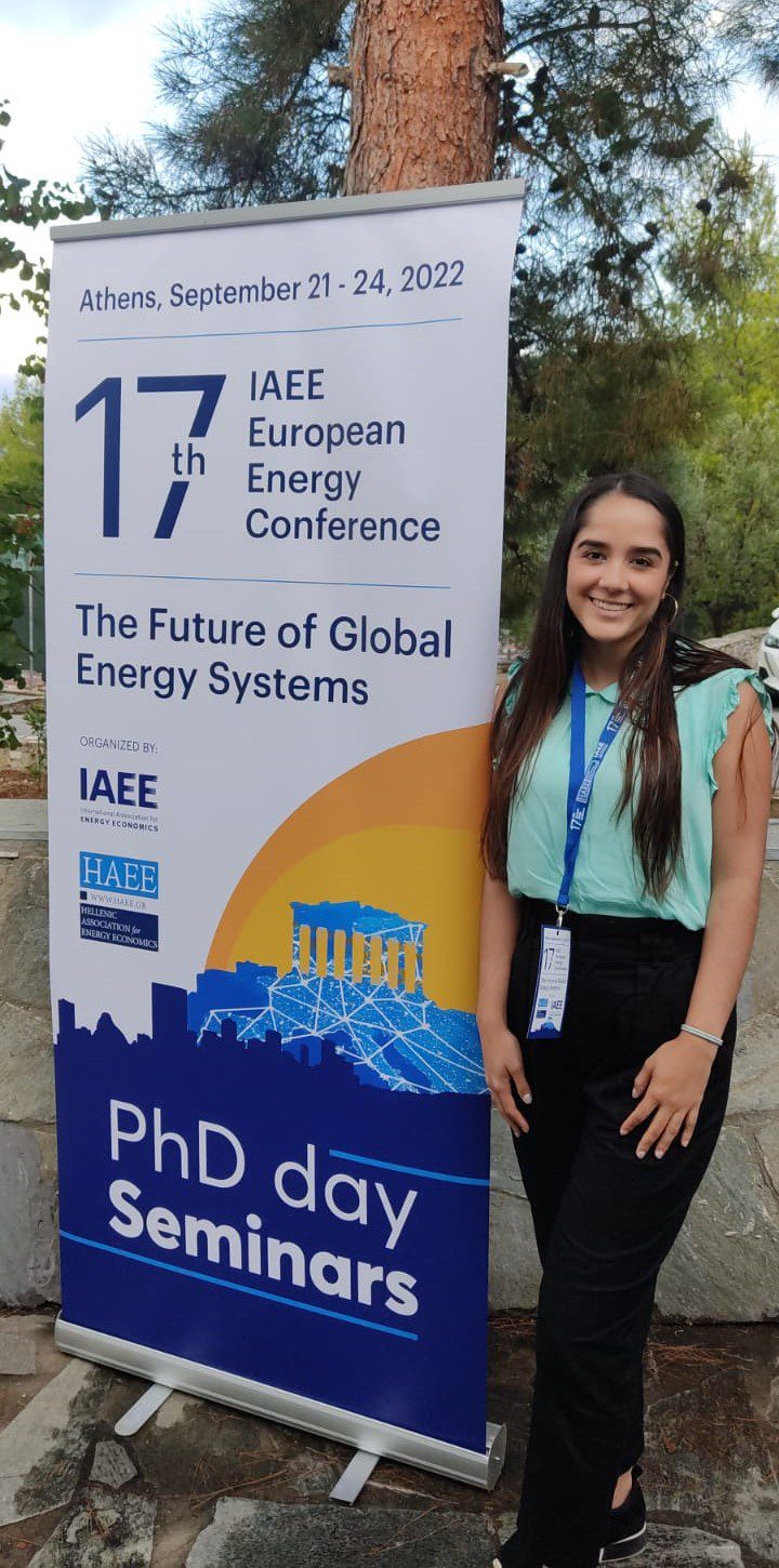 Sara Restrepo, egresada de Ingeniería Industrial dictó ponencia en Atenas, Grecia