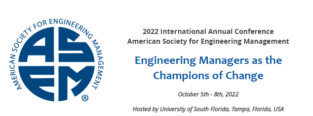 Docentes de la EIA participaron en la International Annual Conference de la American Society for Engineering Management – ASEM