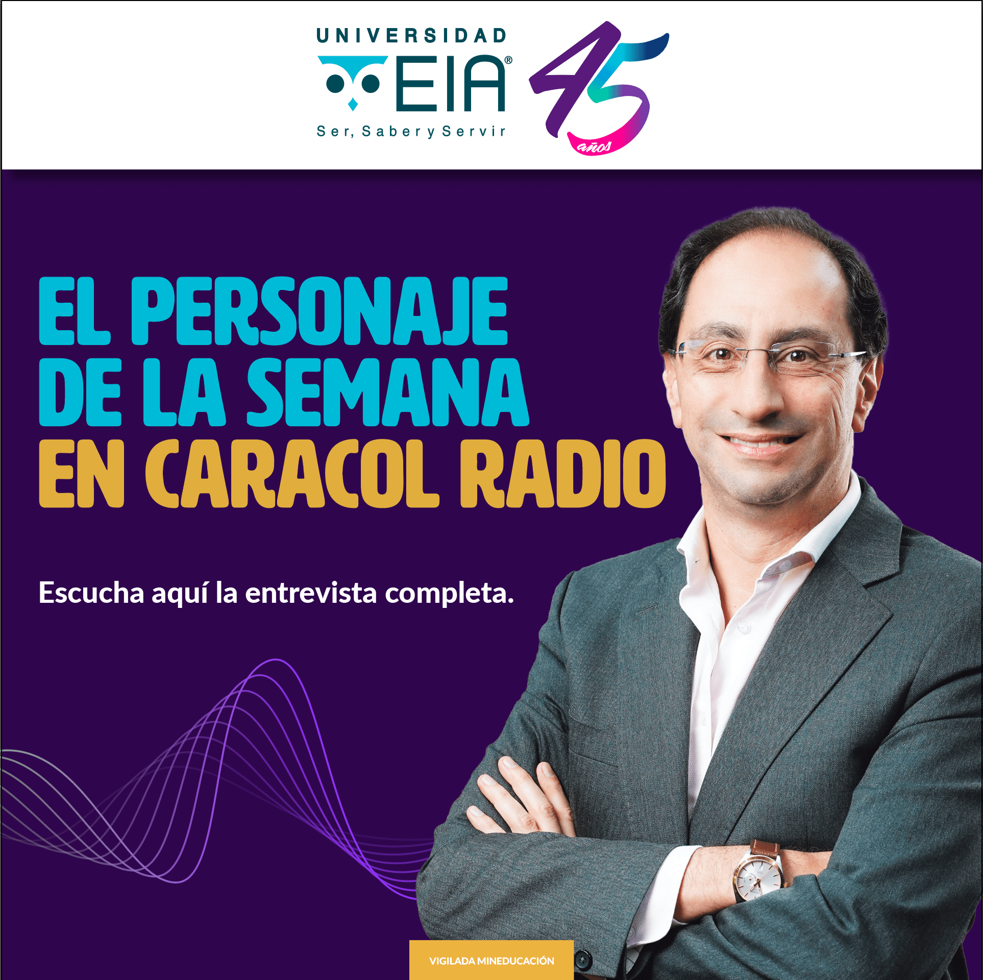 El personaje de la semana en Caracol radio